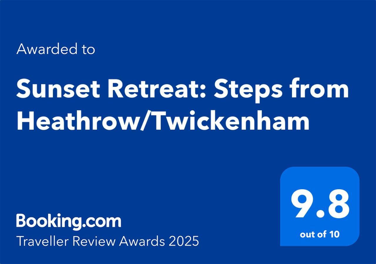 Sunset Retreat: Steps From Heathrow/twickenham Hounslow